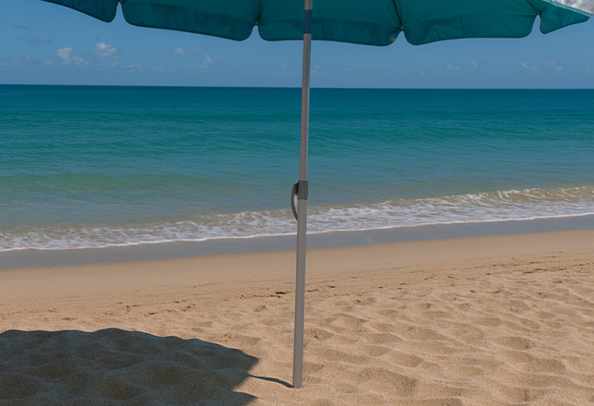 Απεικονίζεται η ομπρέλα 